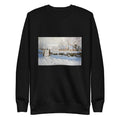 Black Sweater Claude Monet S The Magpie Famous Painting Signature