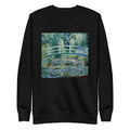 Black Sweater Claude Monet S Water Lilies And Japanese Bridge Famous Painting Signature