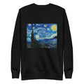 Black Sweater Vincent Van Gogh S The Starry Night Famous Painting Signature