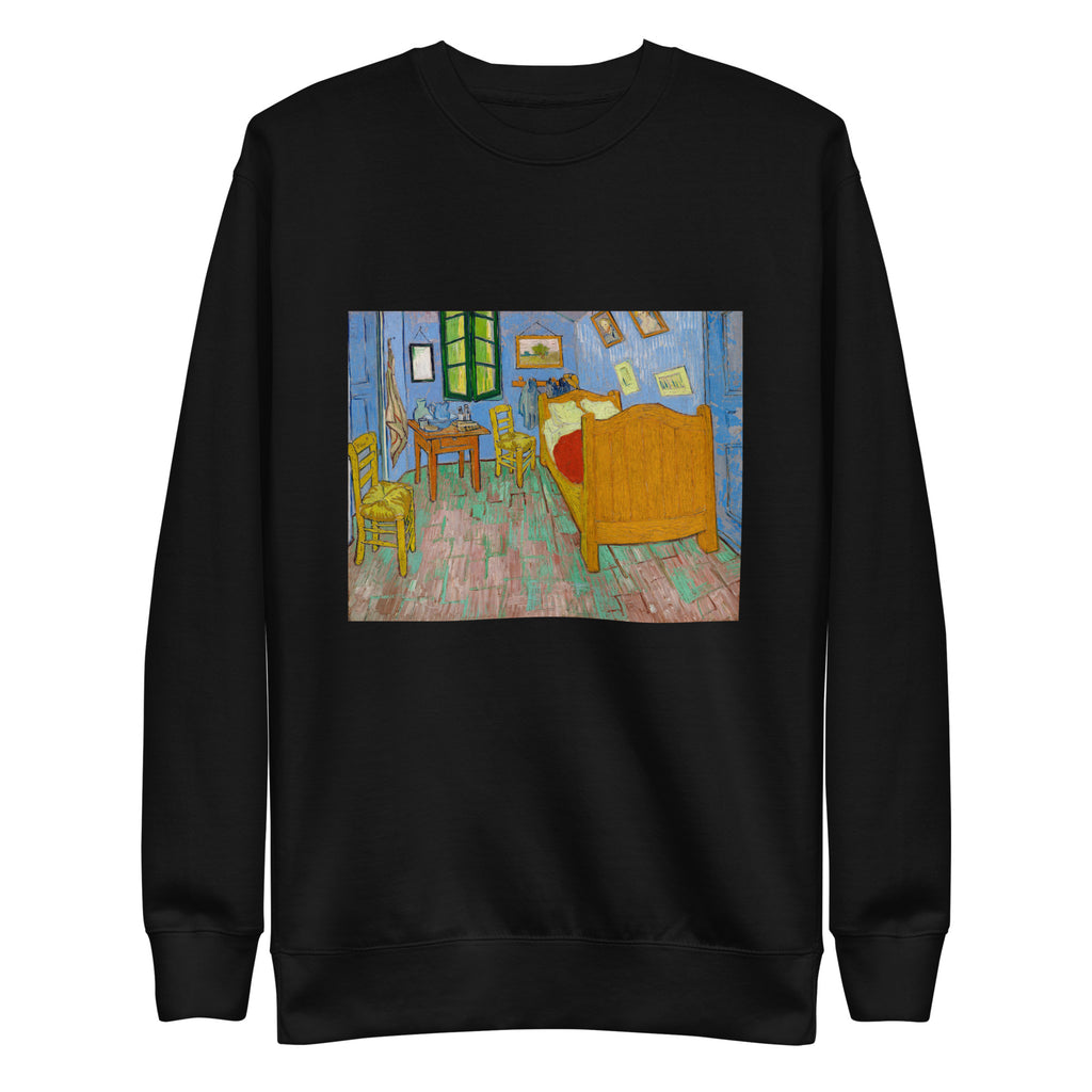 Black Sweater Vincent Van Gogh S The Bedroom Famous Painting Signature