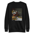 Black Sweater Still Life With Flowers And Fruit Signature
