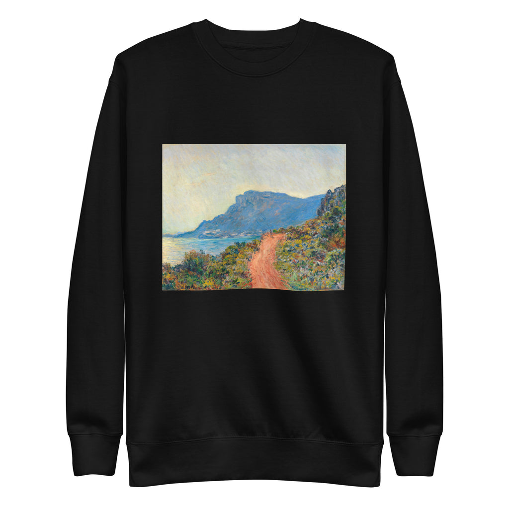 Black Sweater La Corniche Near Monaco Signature