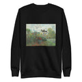 Black Sweater The Artist S Garden In Argenteuil A Corner Of The Garden With Dahlias Signature