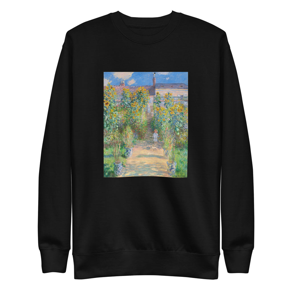 Black Sweater The Artist S Garden At Vetheuil Signature