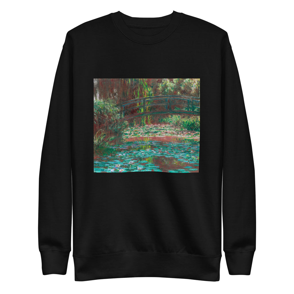 Black Sweater Water Lily Pond Signature