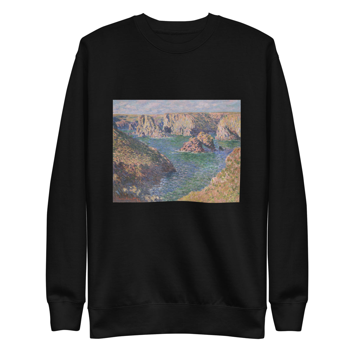 Black Sweater Port-Domois Belle-Isle Signature