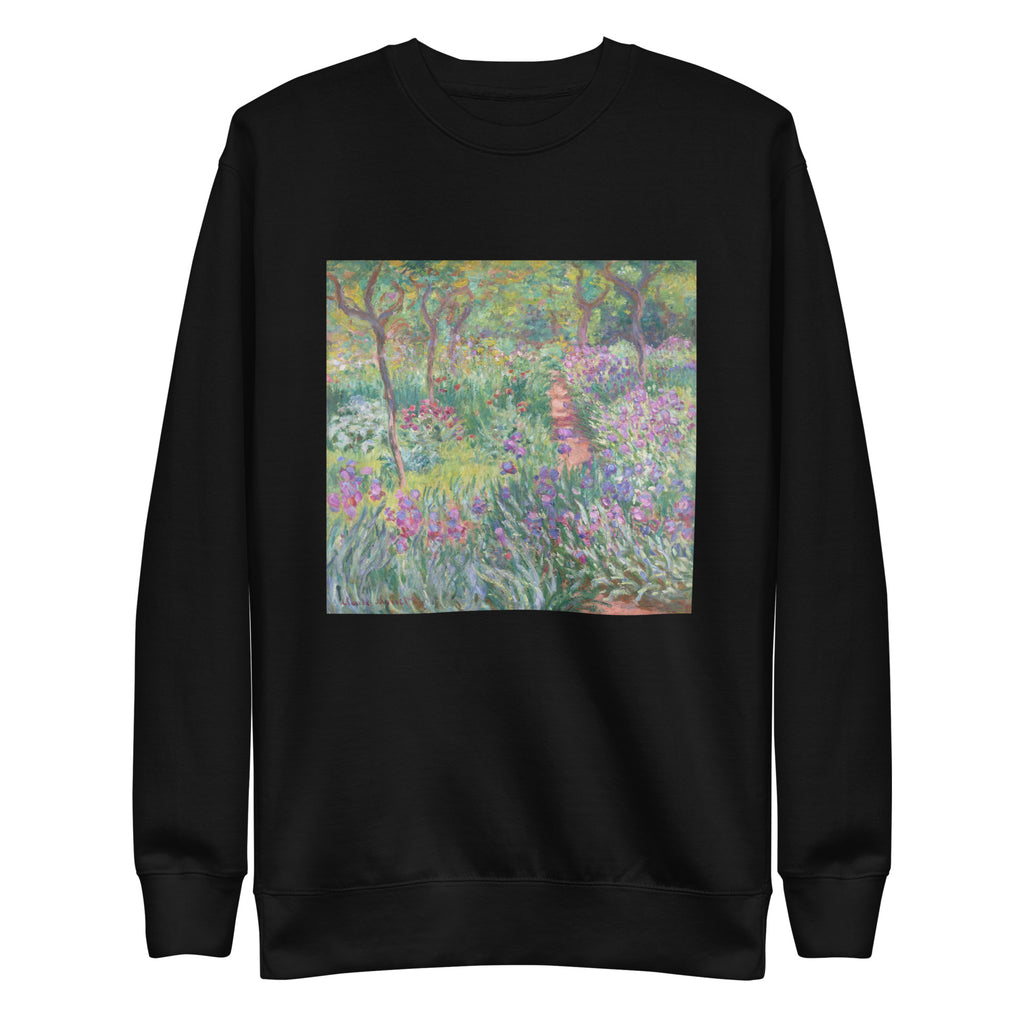 Black Sweater The Artist Garden In Giverny Signature