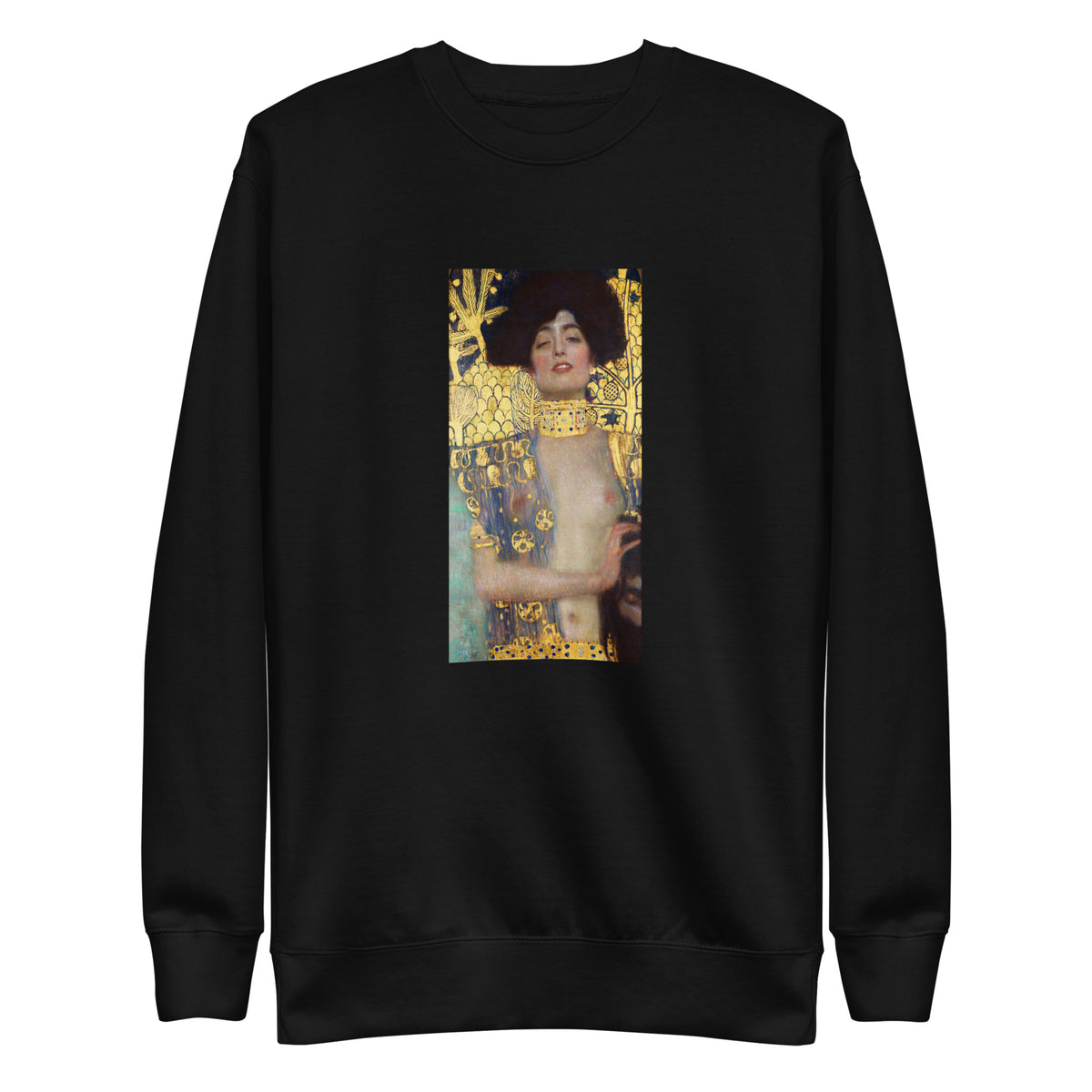 Black Sweater Gustav Klimt Judith And The Head Of Holofernes Famous Painting Signature