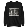 Black Sweater Bather With Geese Signature