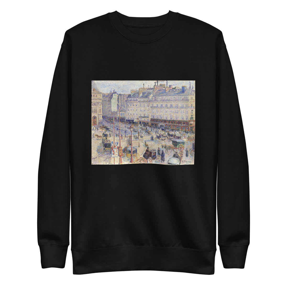 Black Sweater The Place Du Havre Paris Signature