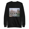 Black Sweater The Pont Royal And The Pavillon De Flore Signature