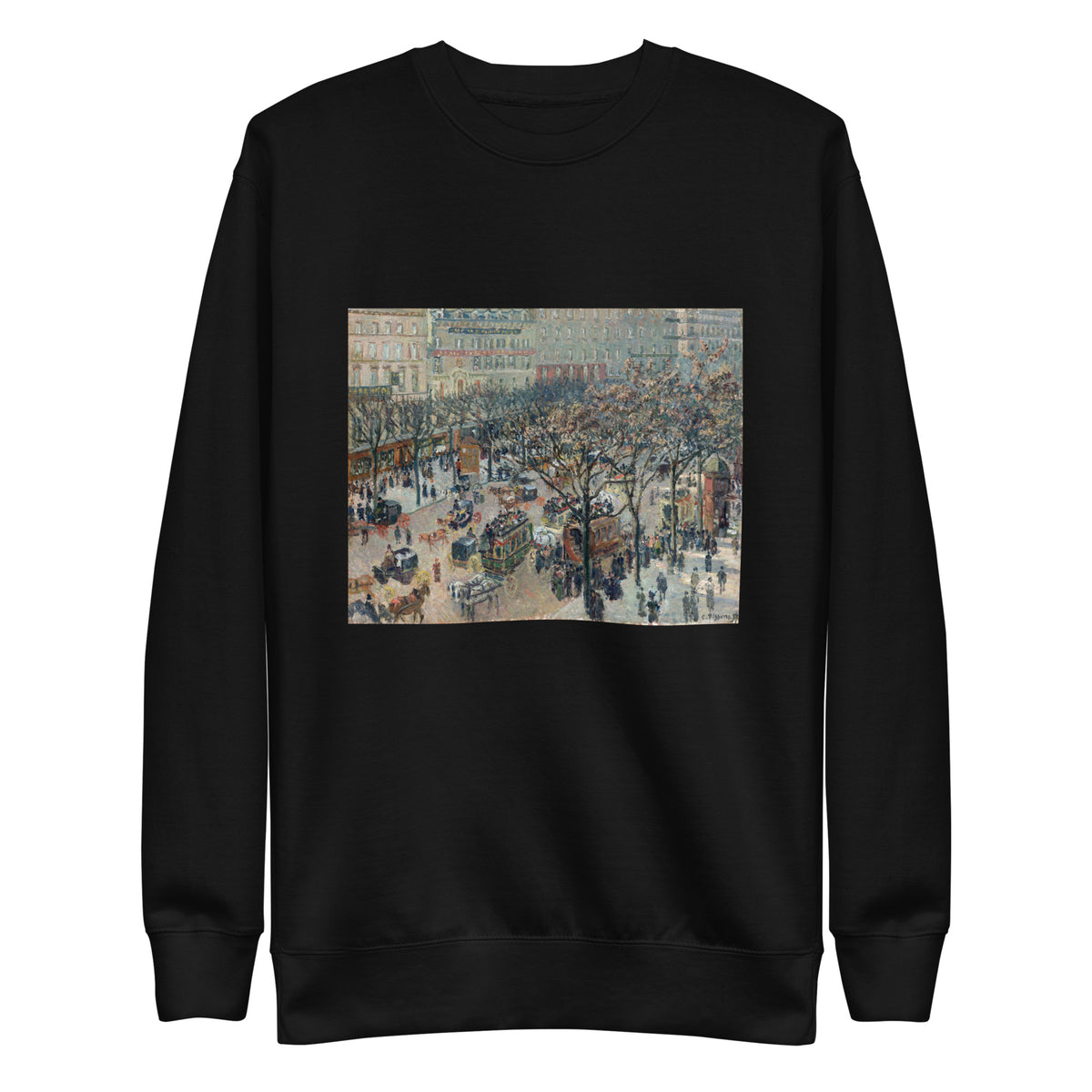 Black Sweater Boulevard Of The Italians Morning Sunlight Signature