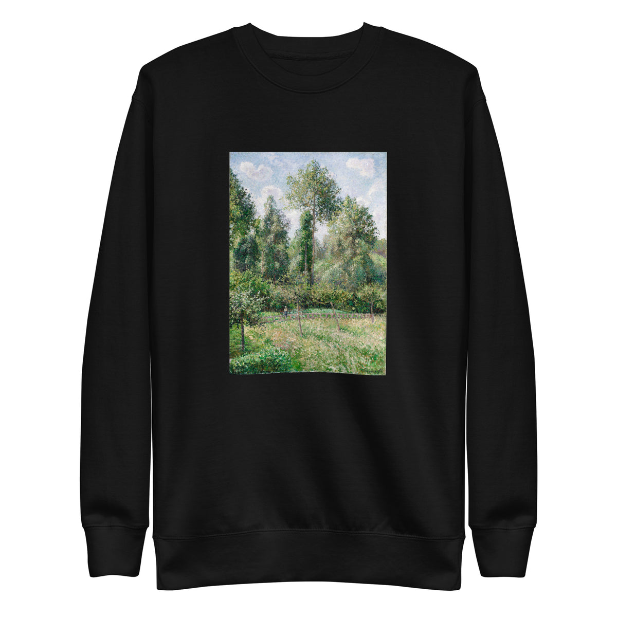 Black Sweater Poplars Eragny Signature