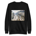Black Sweater The Boulevard Montmartre On A Winter Morning Signature