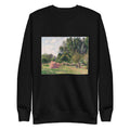 Black Sweater Haystacks Morning Eragny Signature