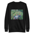 Black Sweater Young Peasant Girls Resting In The Fields Near Pontoise Signature