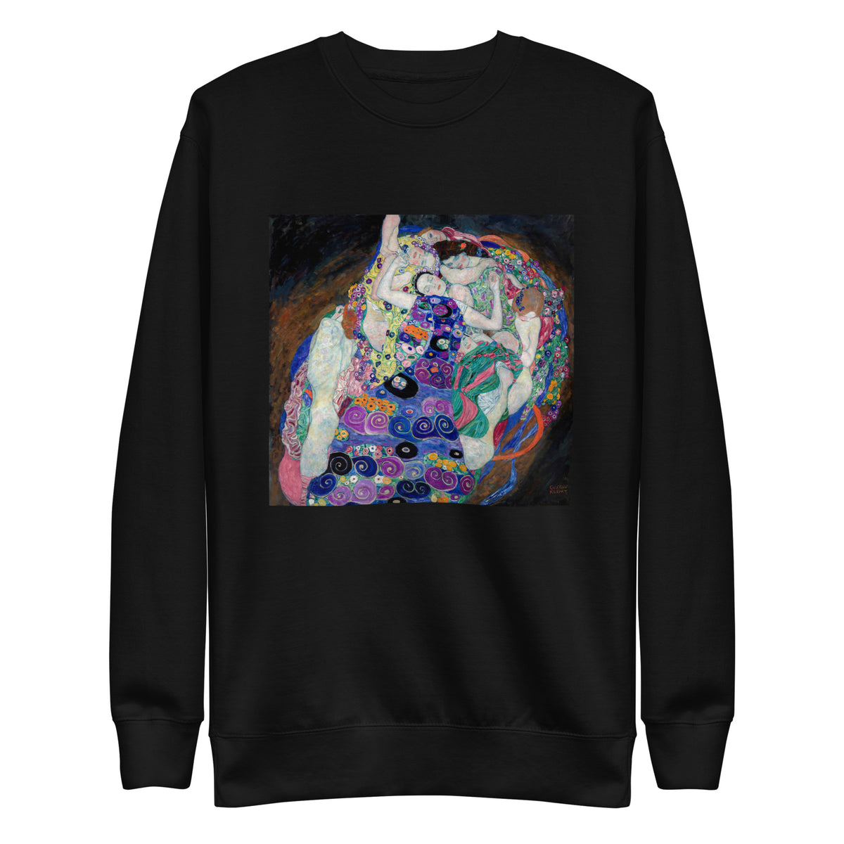 Black Sweater Gustav Klimt The Virgin Famous Painting Signature
