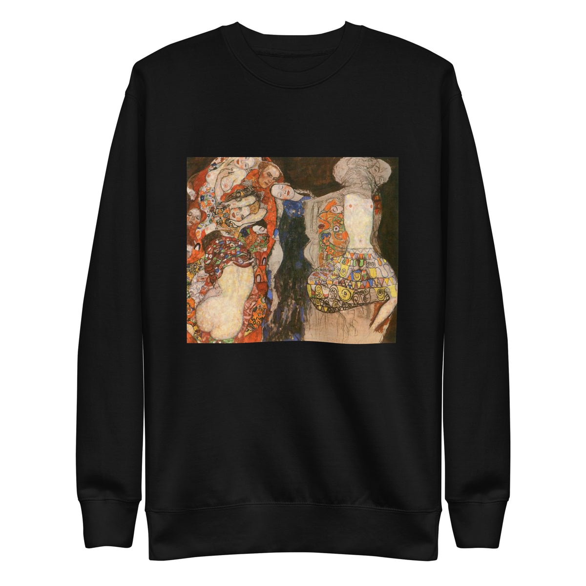 Black Sweater Gustav Klimt The Bride Famous Painting Signature