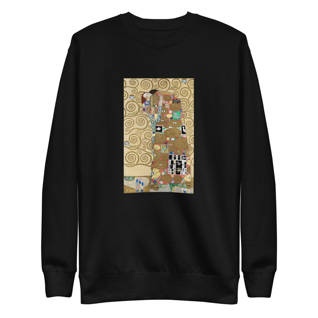 Black Sweater Gustav Klimt Fulfillment Famous Painting Signature