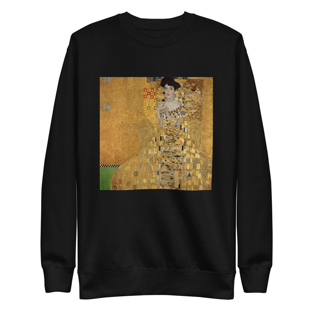 Black Sweater Gustav Klimt Portrait Of Adele Bloch-Bauer I Famous Painting Signature