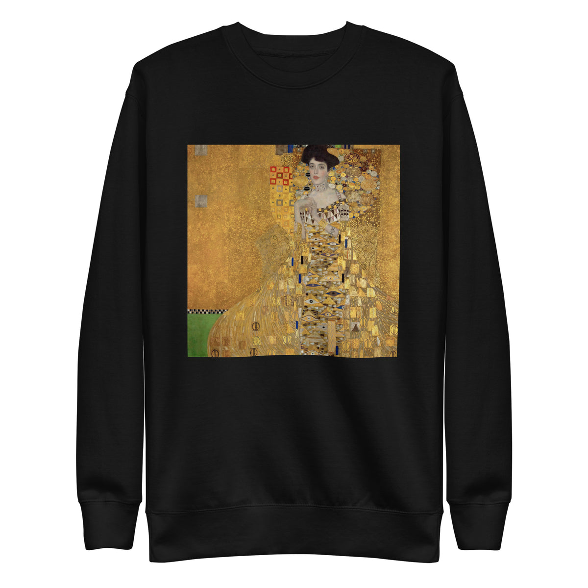 Black Sweater Gustav Klimt Portrait Of Adele Bloch-Bauer I Famous Painting Signature