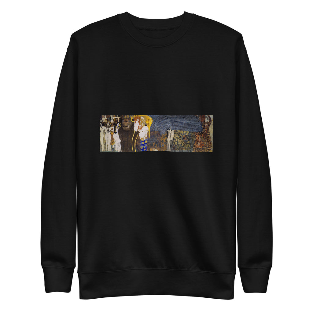 Black Sweater Gustav Klimt The Hostile Powers Famous Painting Signature