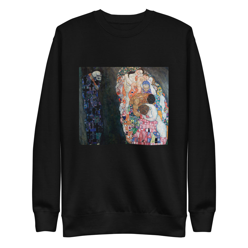 Black Sweater Gustav Klimt Death And Life Famous Painting Signature