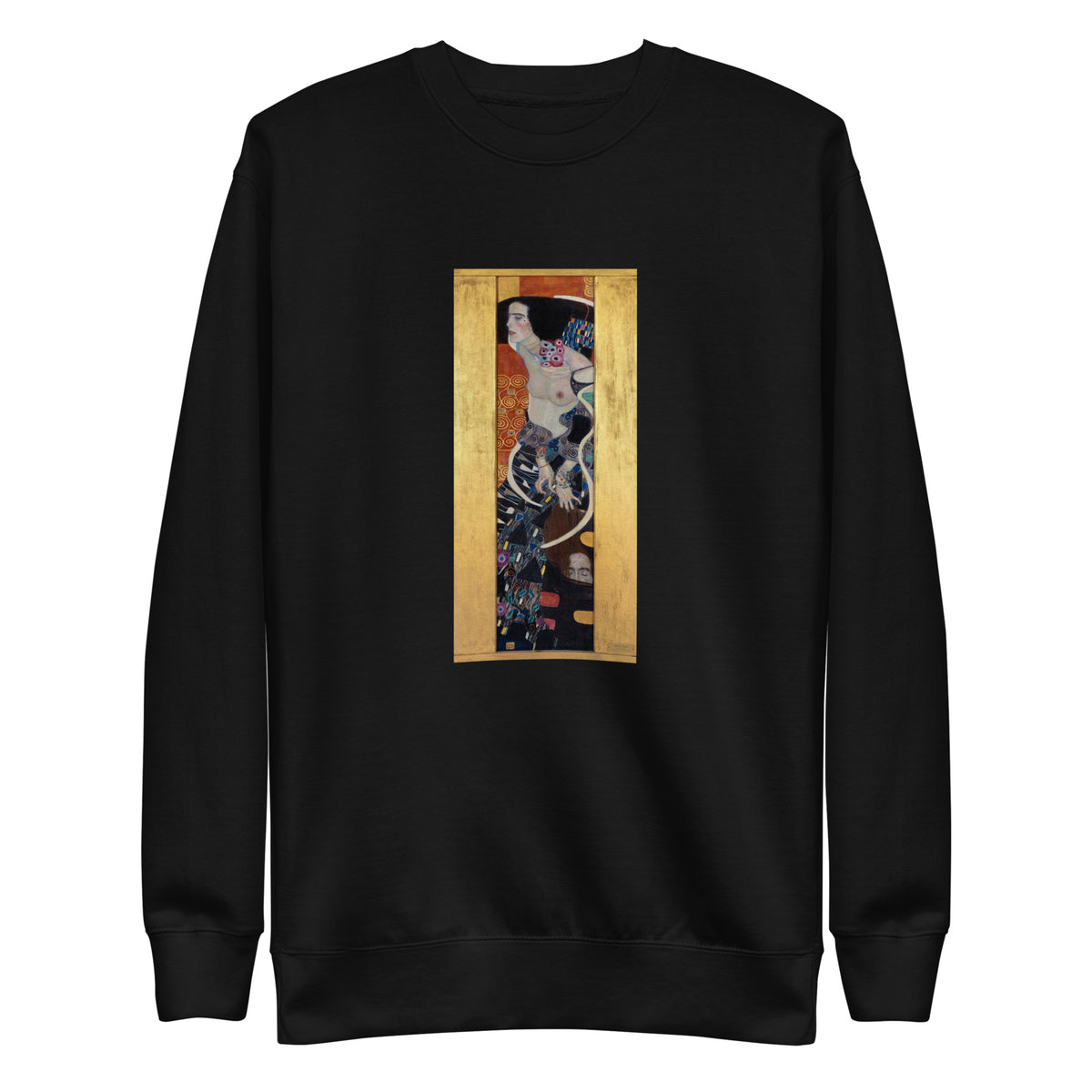 Black Sweater Gustav Klimt Judith II Famous Painting Signature