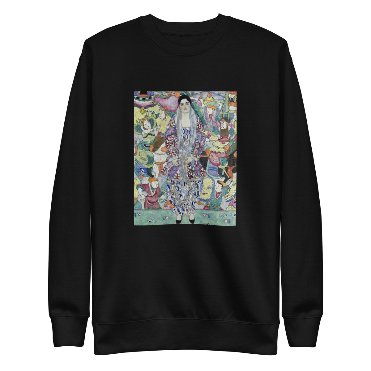Black Sweater Gustav Klimt Portrait Of Friederike Maria Beer Famous Painting Signature