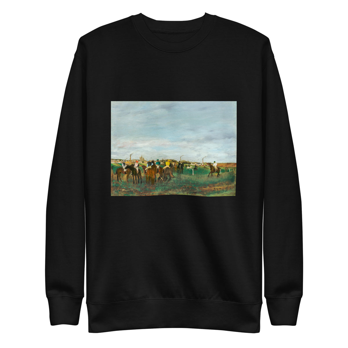 Black Sweater The Races Signature