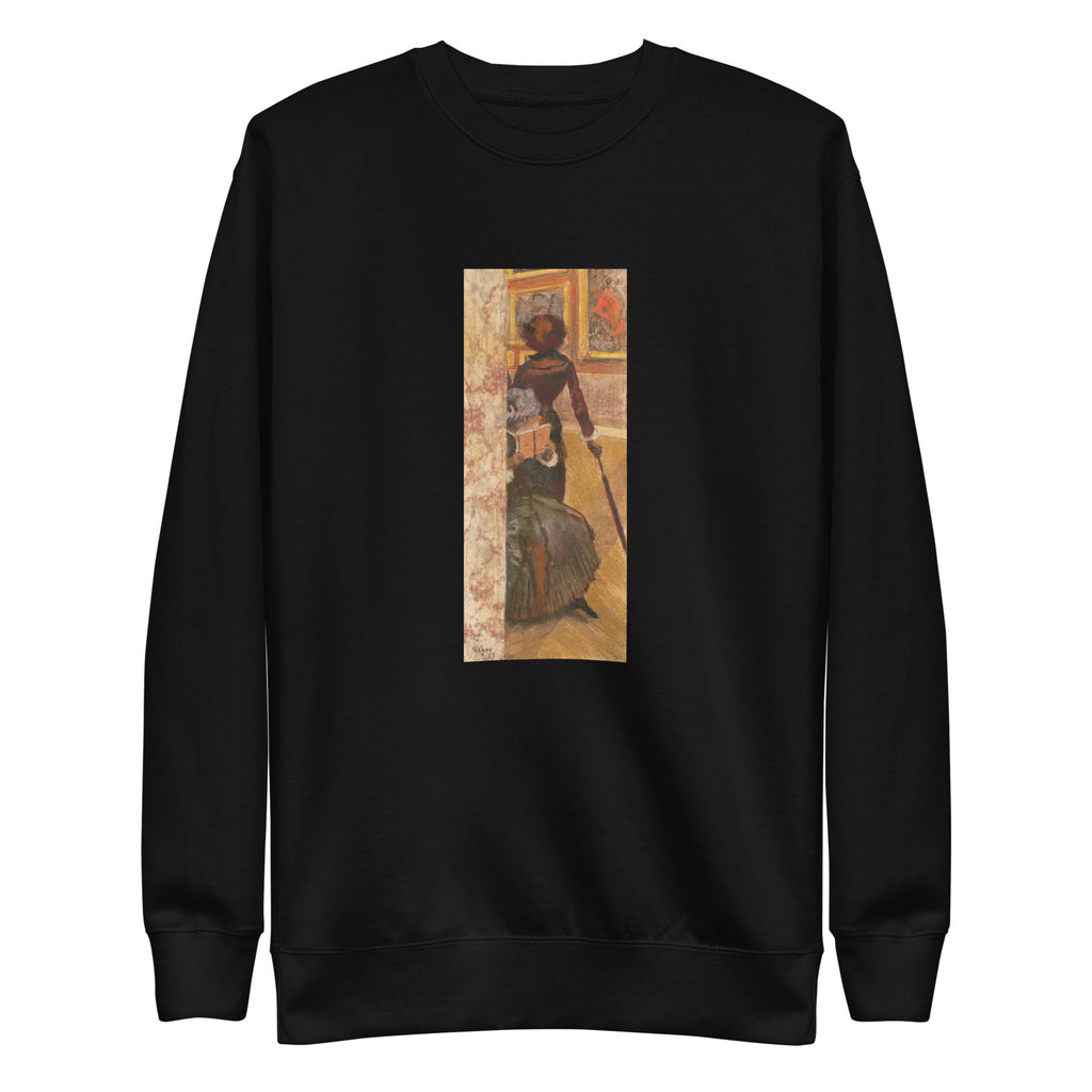 Black Sweater Mary Cassatt At The Louvre The Paintings Gallery Signature