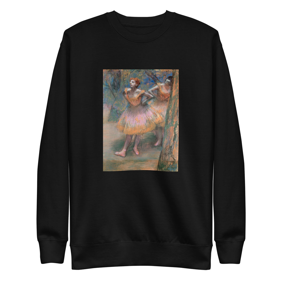 Black Sweater Two Dancers Signature