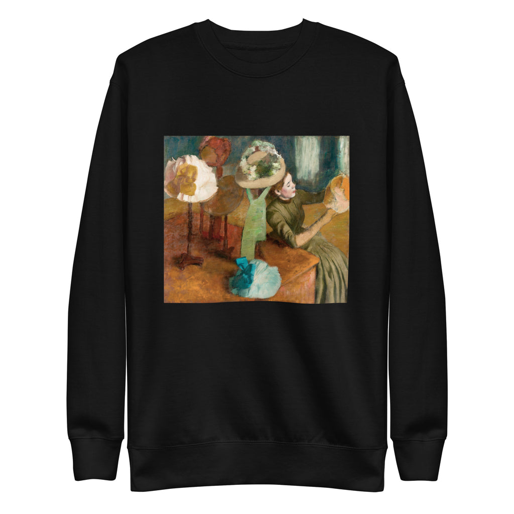 Black Sweater The Millinery Shop Signature
