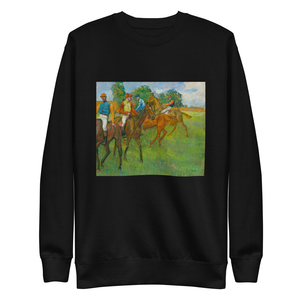 Black Sweater Before The Race Signature