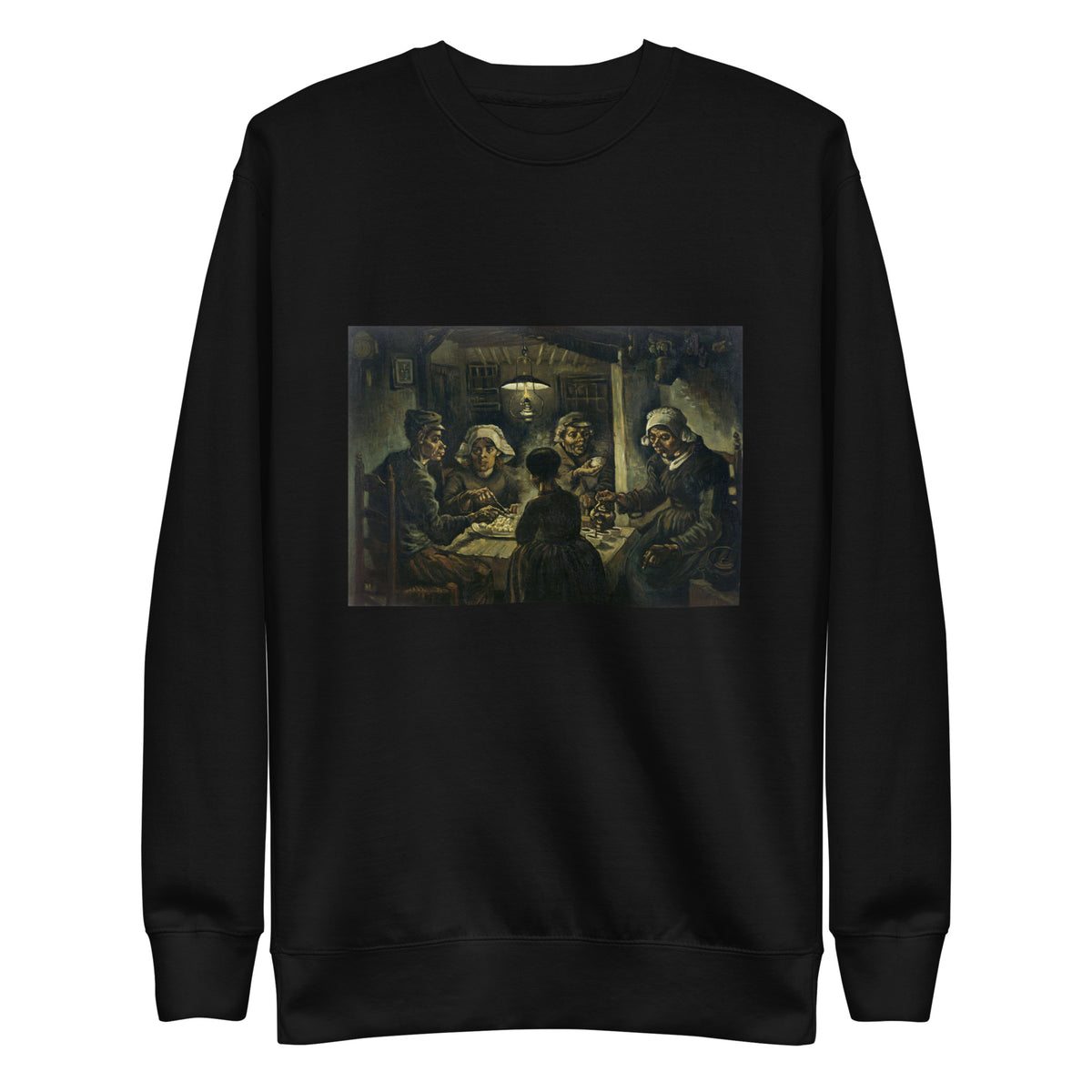Black Sweater The Potato Eaters Vincent Van Gogh 1885 Signature