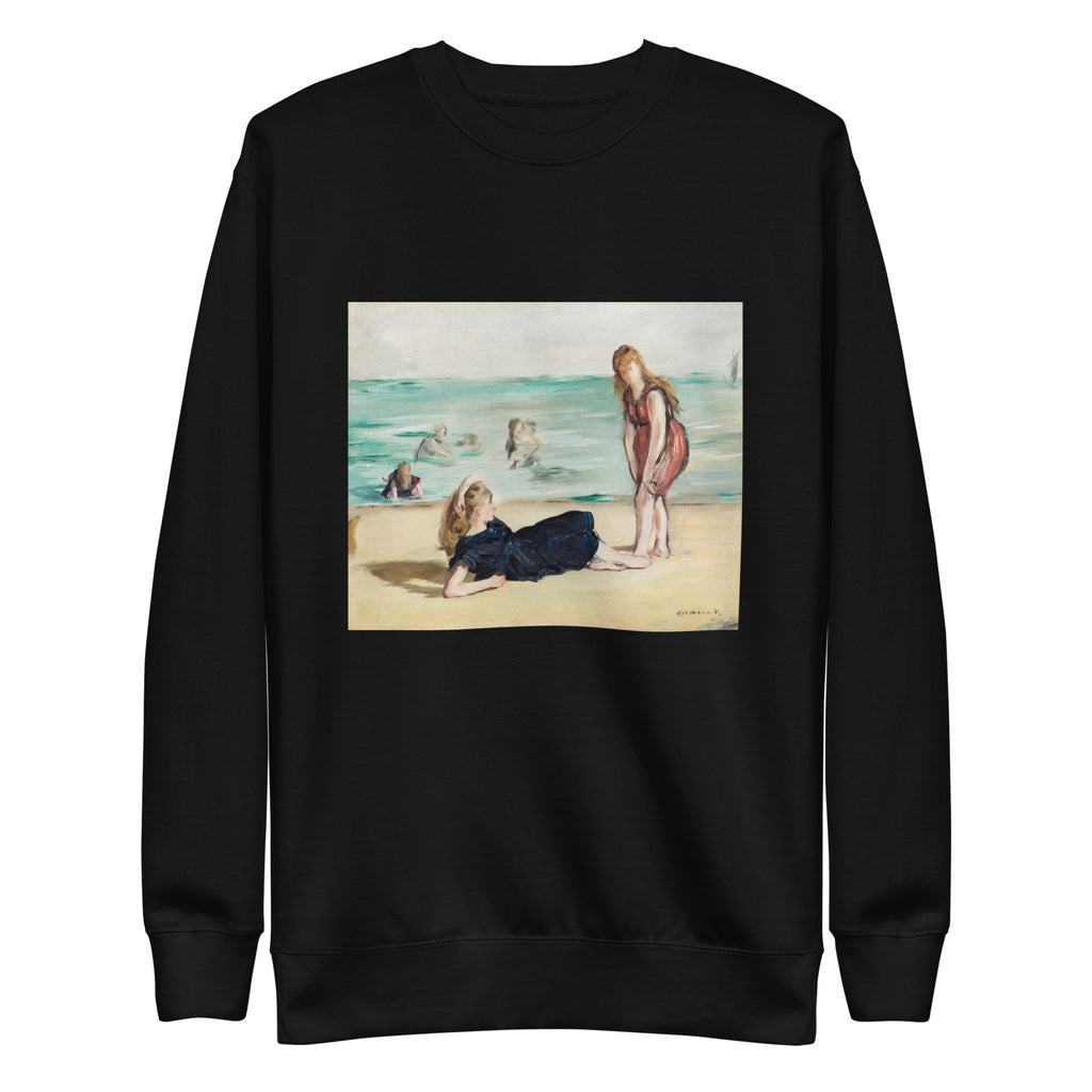 Black Sweater On The Beach Signature