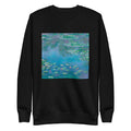 Black Sweater Water Lilies Signature