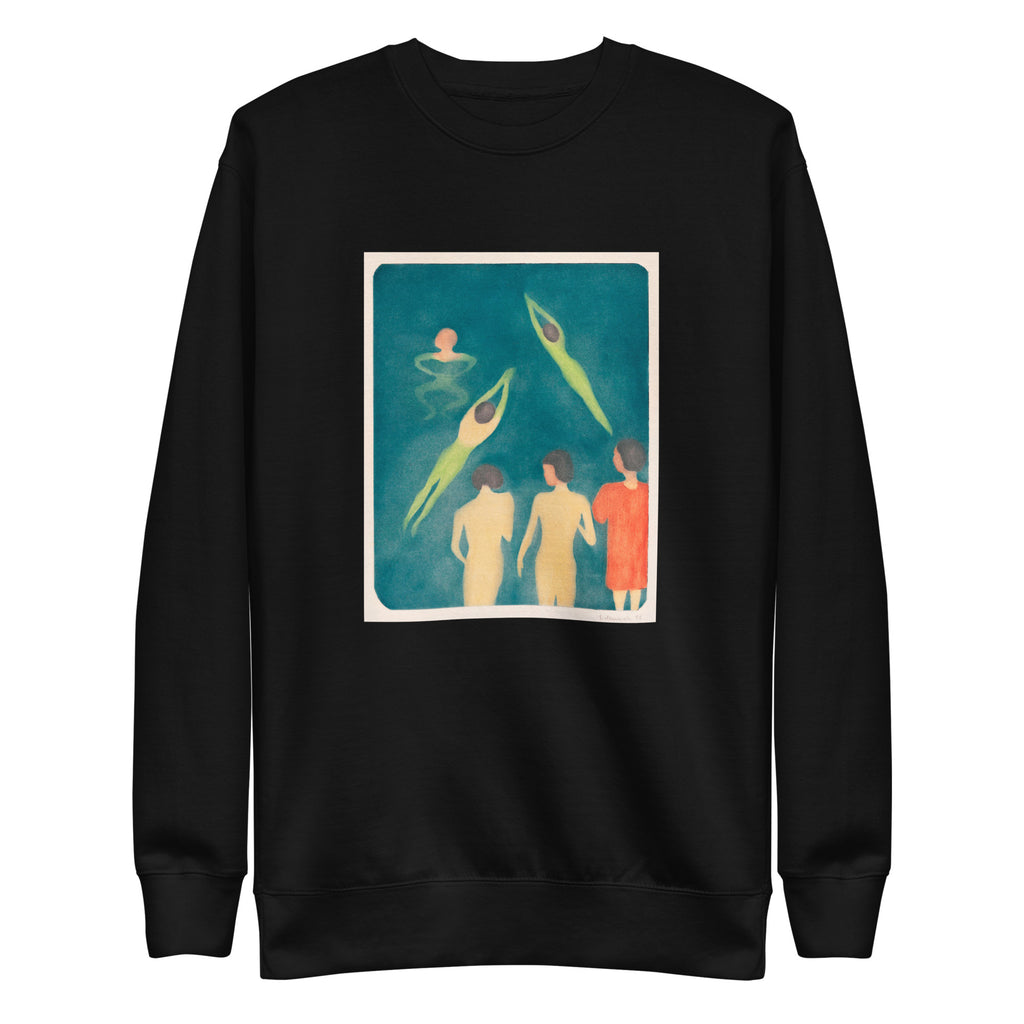 Black Sweater Boys Bathing Signature