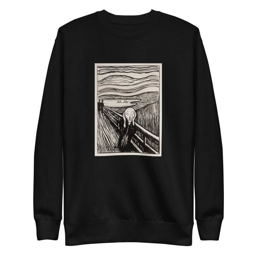 Black Sweater The Scream Signature