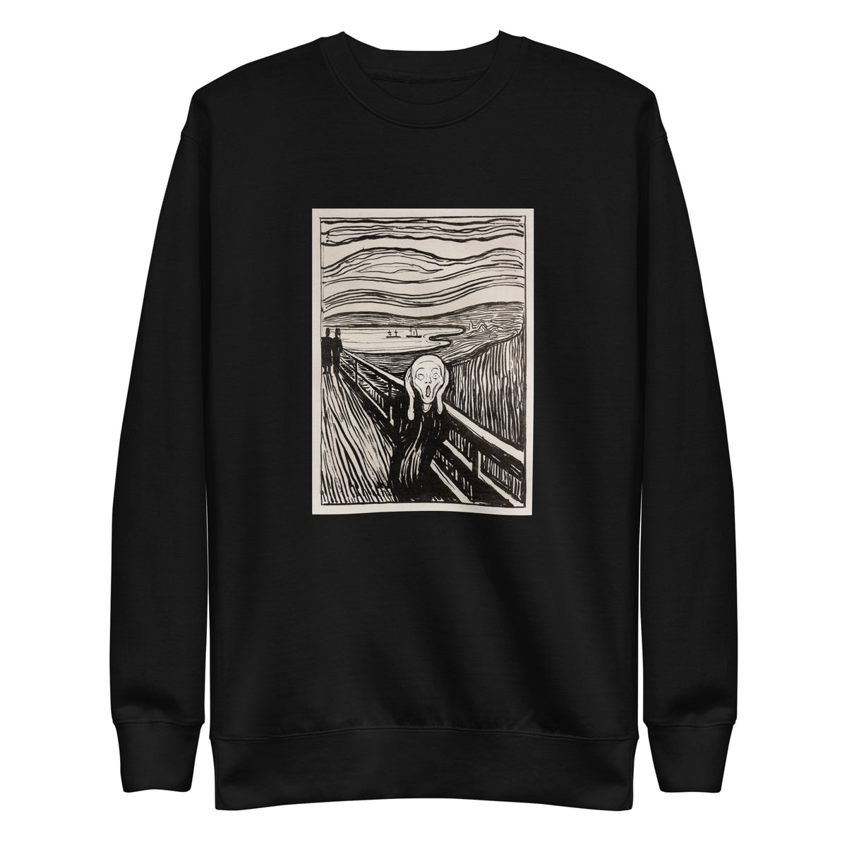 Black Sweater The Scream Signature