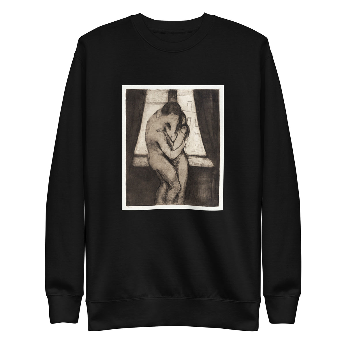 Black Sweater The Kiss Signature