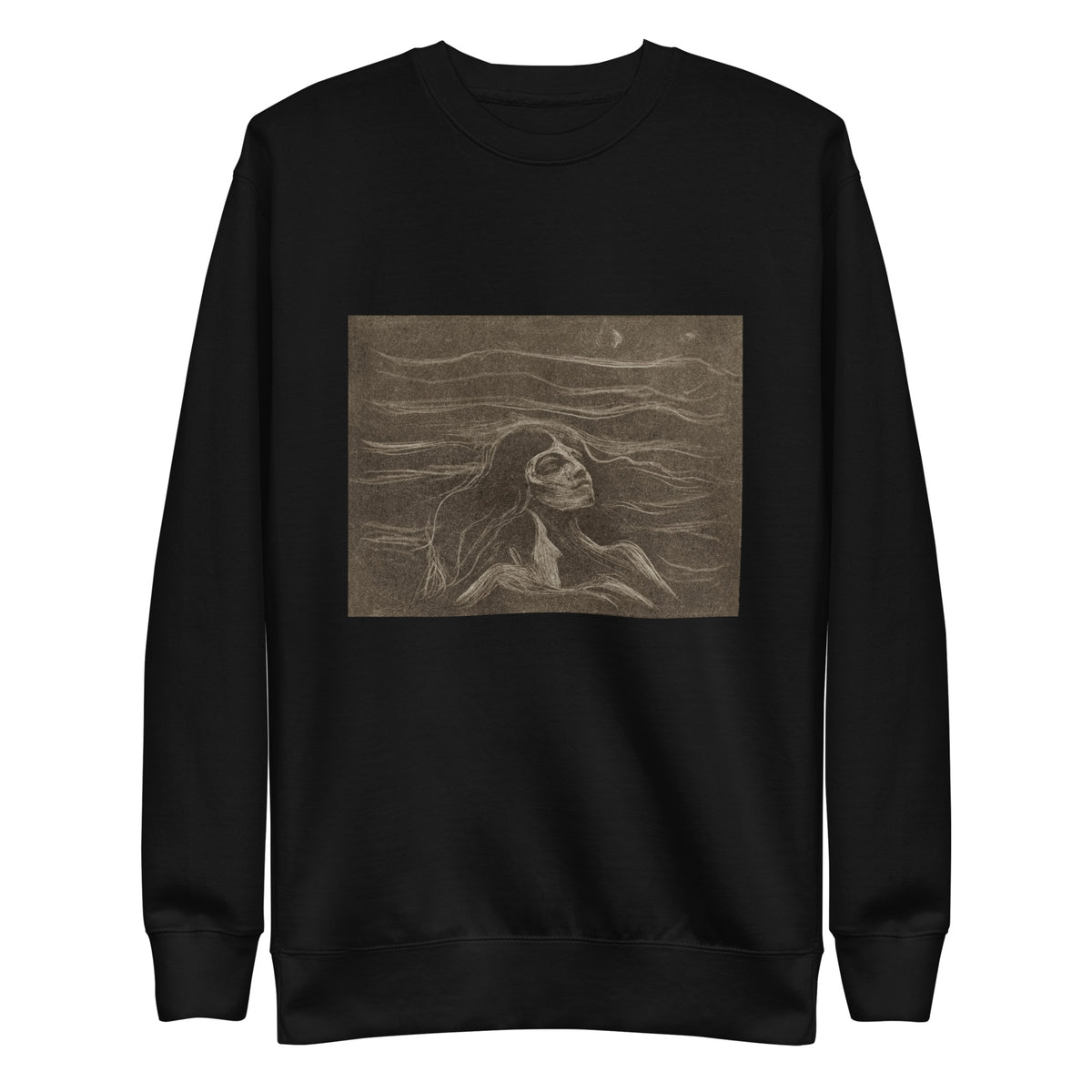 Black Sweater On The Waves Of Love Signature