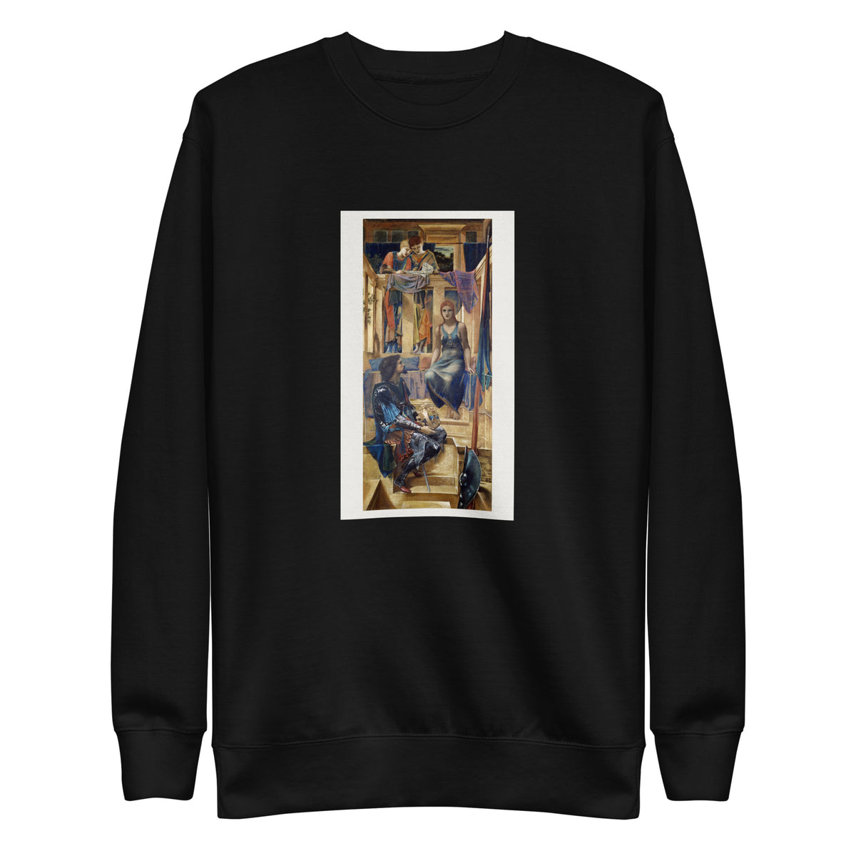 Black Sweater King Cophetua And The Beggar Maid - Cartoon Study Signature