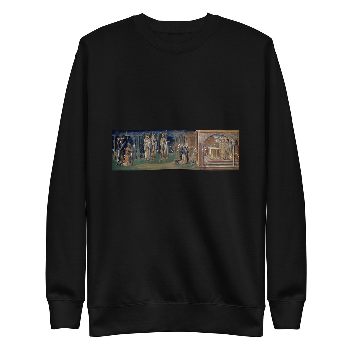 Black Sweater Quest For The Holy Grail - Study For The Attainment Signature