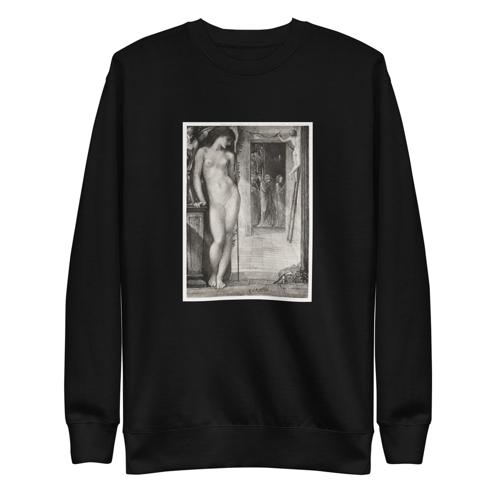 Black Sweater Venus Epithalamia Print Signature