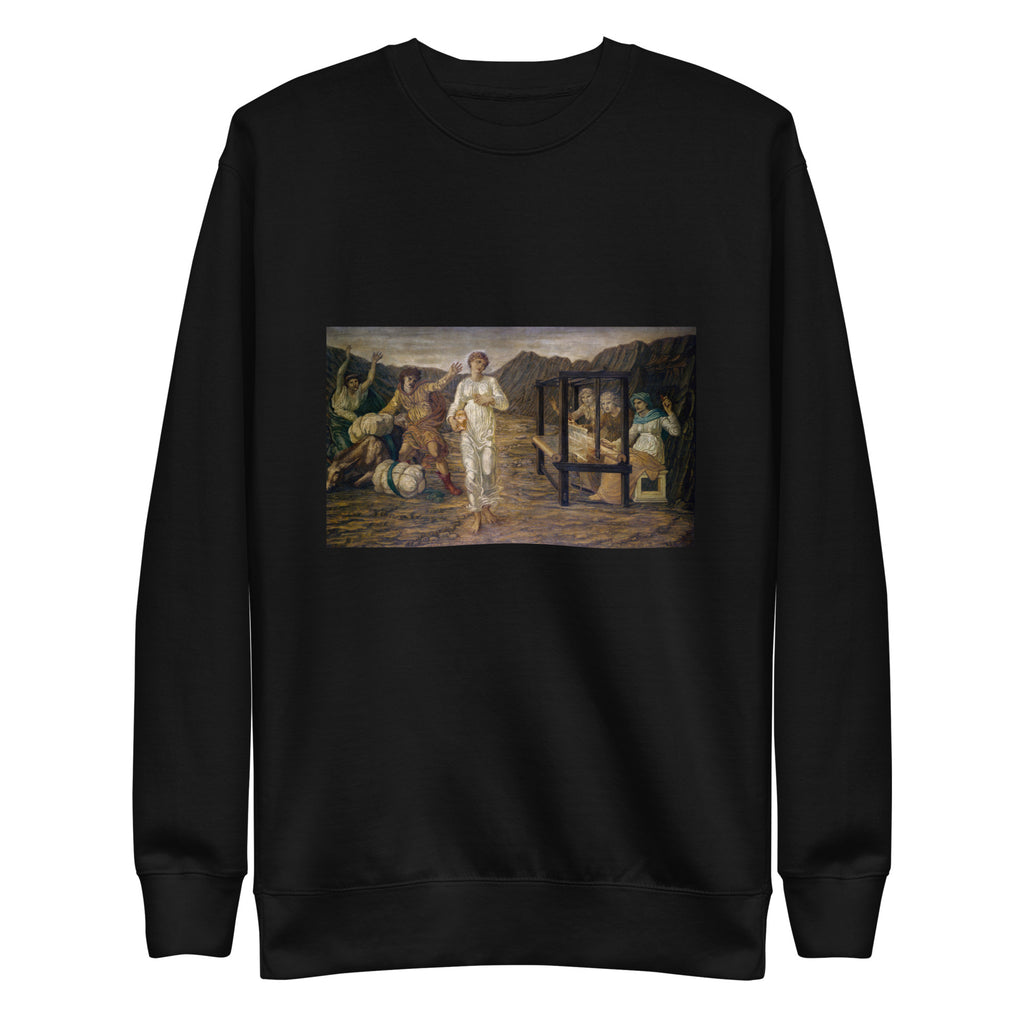 Black Sweater Cupid And Psyche - Palace Green Murals - Psyche Set - Venus The Task 1881 Signature