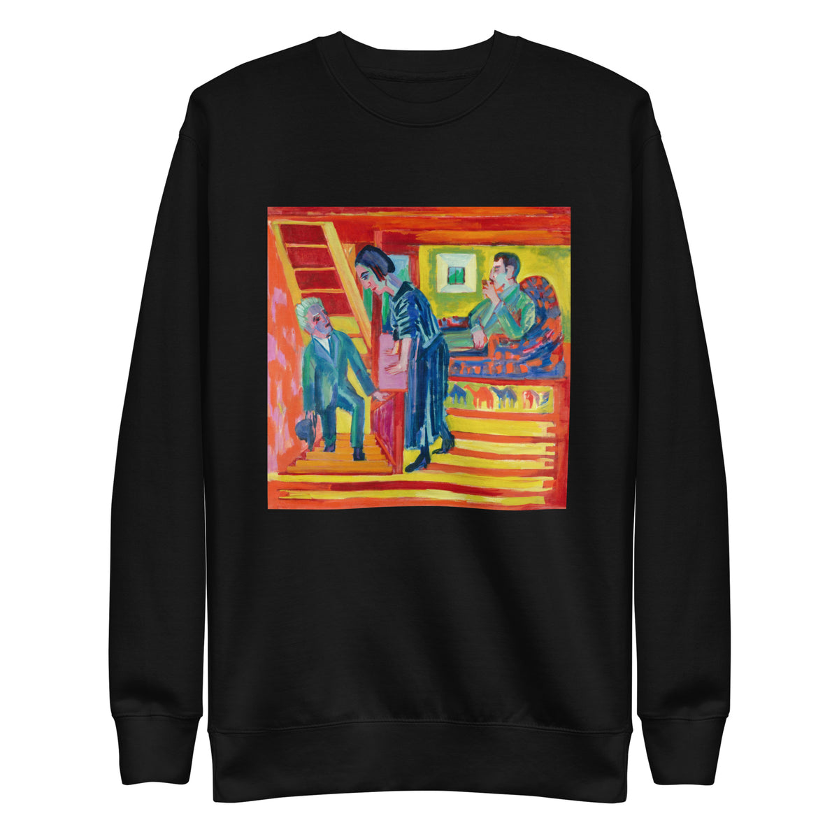 Black Sweater The Visit - Couple And Newcomer Signature