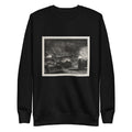 Black Sweater Allan Donn Puts To Sea Print Signature