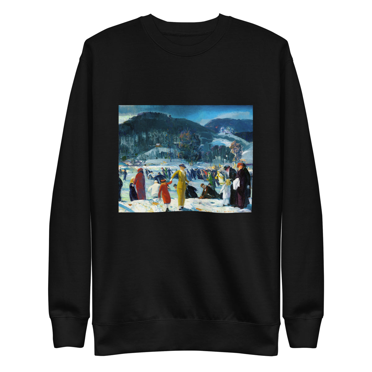 Black Sweater Love Of Winter Signature
