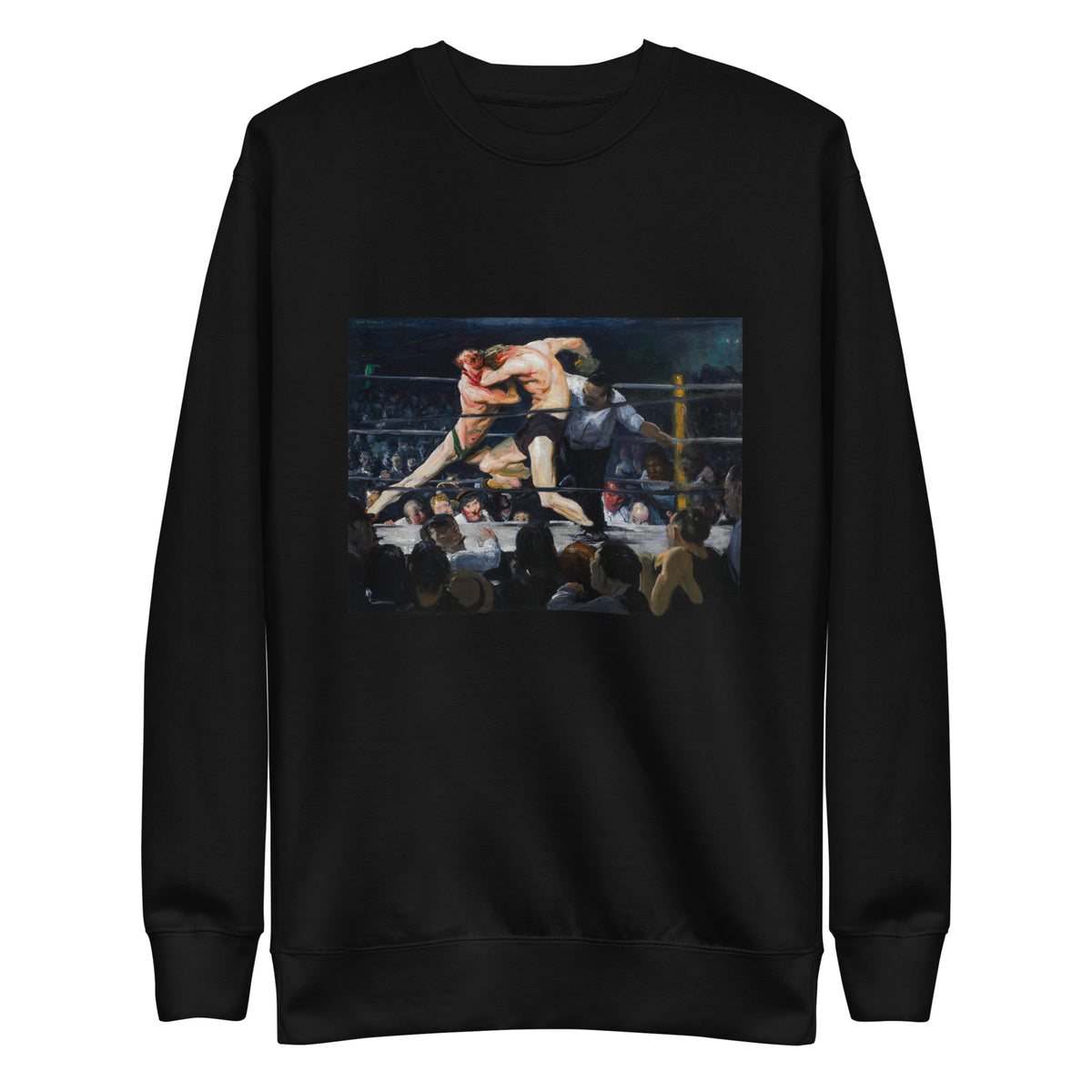 Black Sweater Stag At Sharkey Signature